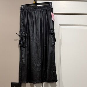 Elegant Black Maxi Skirt